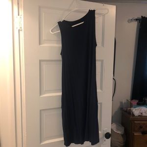 Time in true dark navy super soft dress